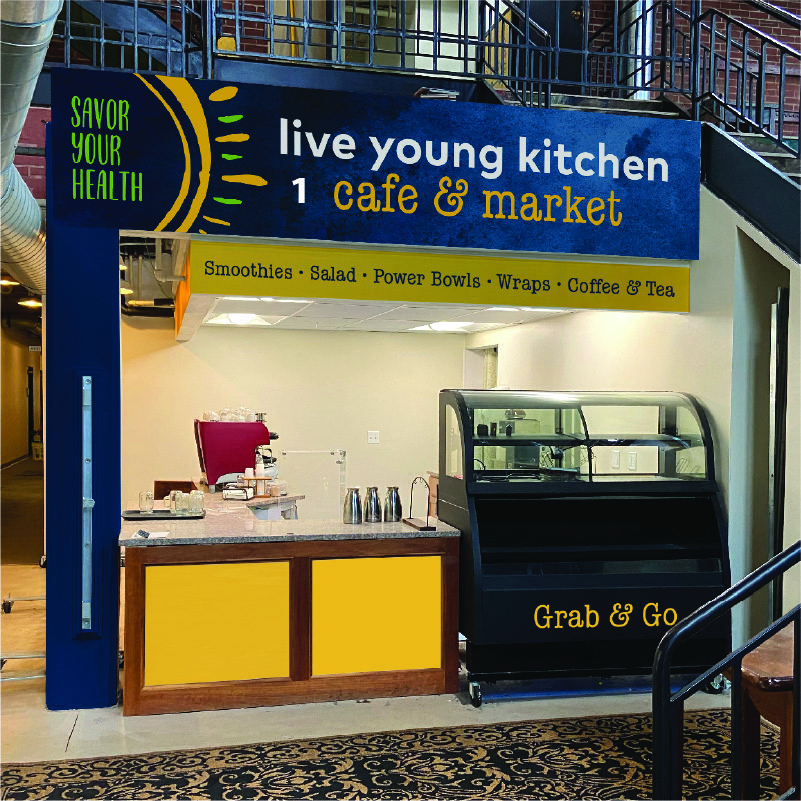 live young kitchen show booth