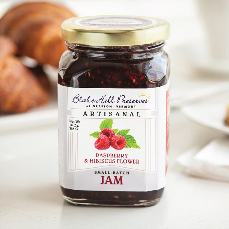 blake hill preserves raspberry jam jar